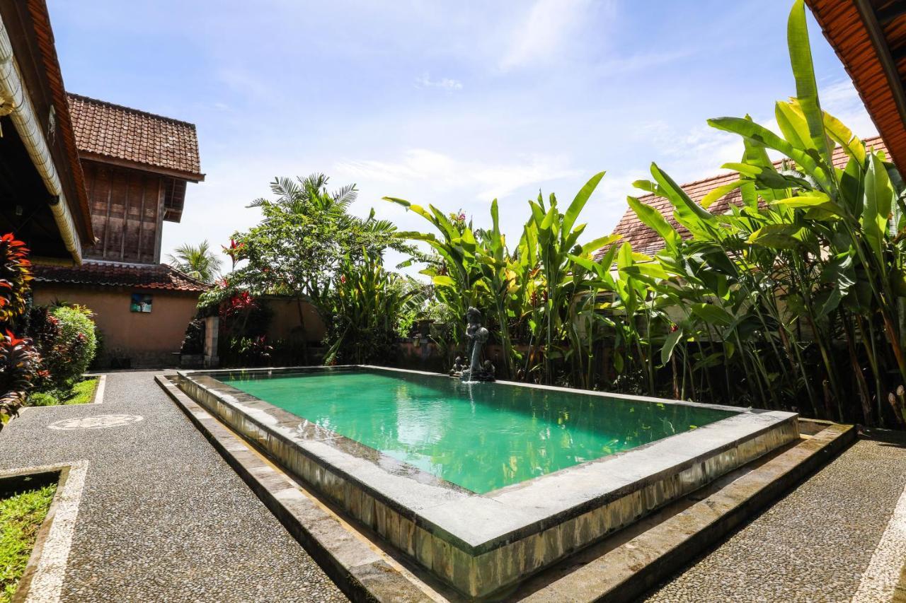 Sari Bamboo Bungalows Ubud Exterior foto