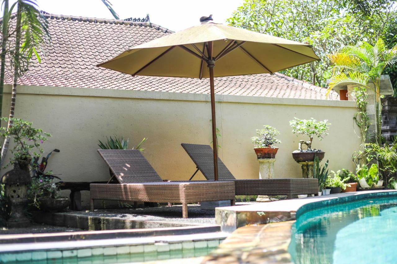 Sari Bamboo Bungalows Ubud Exterior foto