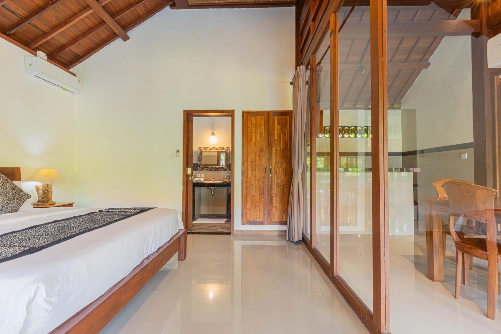 Sari Bamboo Bungalows Ubud Habitación foto