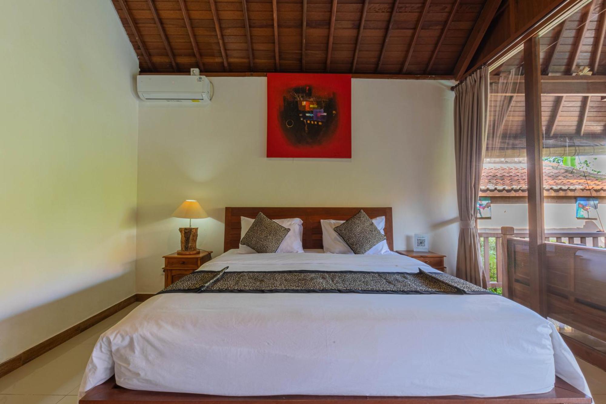 Sari Bamboo Bungalows Ubud Habitación foto