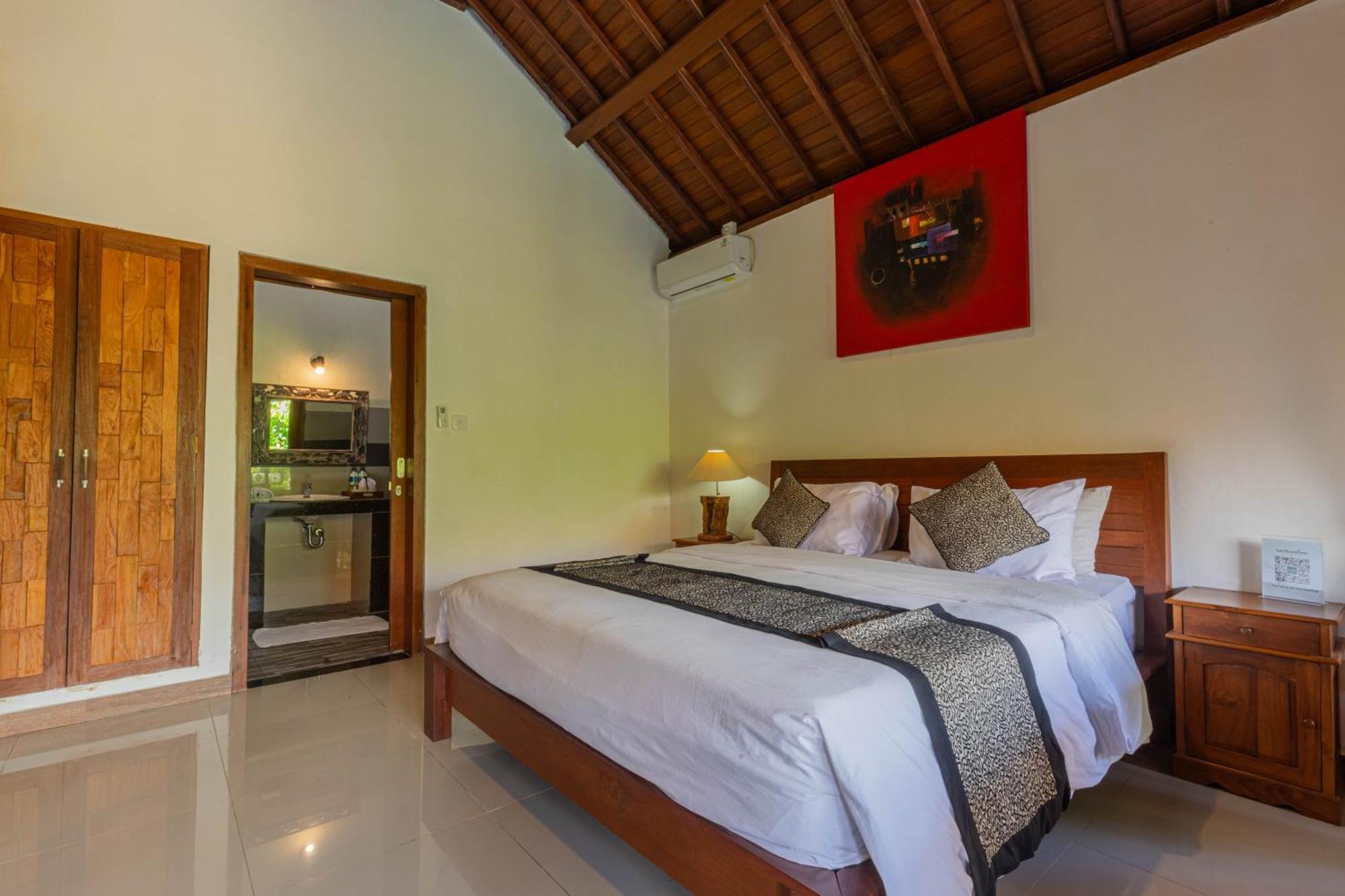 Sari Bamboo Bungalows Ubud Habitación foto
